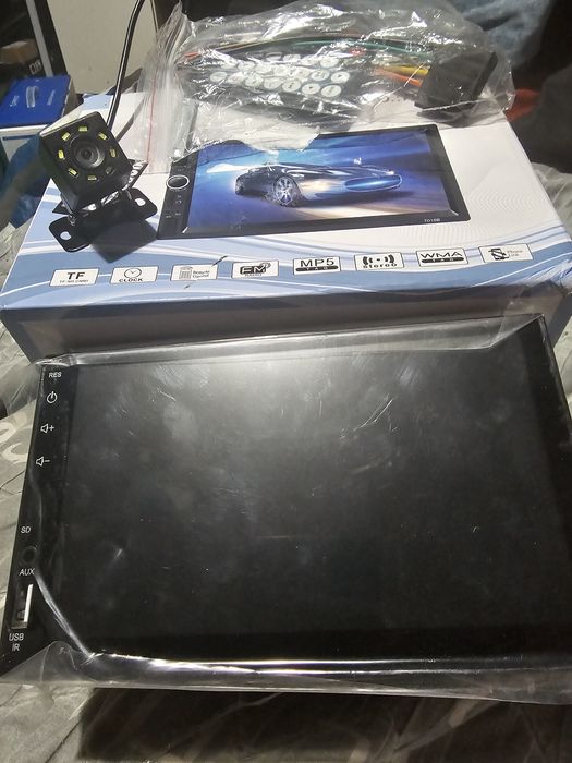 Radio 1 DIN android auto e carplay