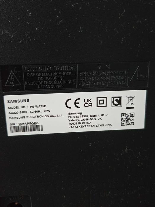 Soundbar Samsung