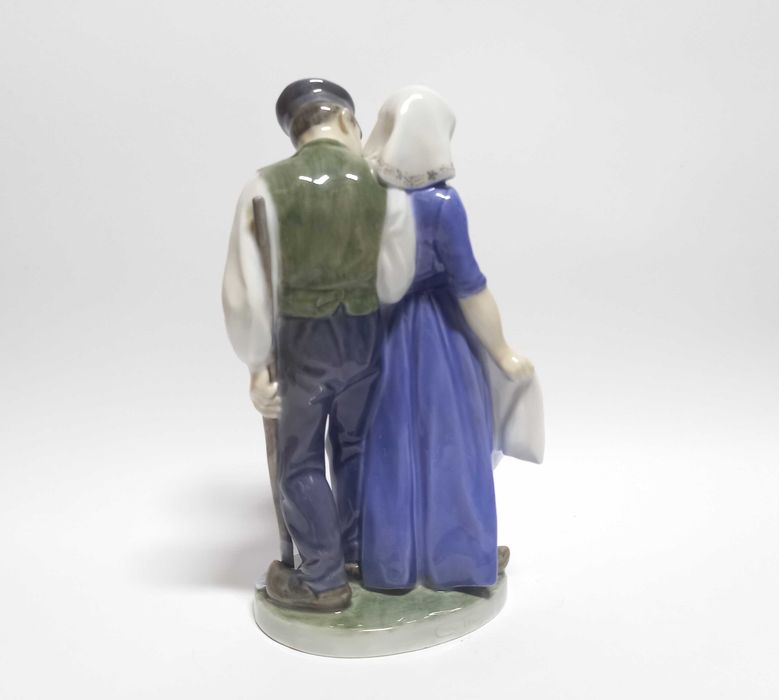 Żniwiarze, figurka Royal Copenhagen, Ch. Thomsen