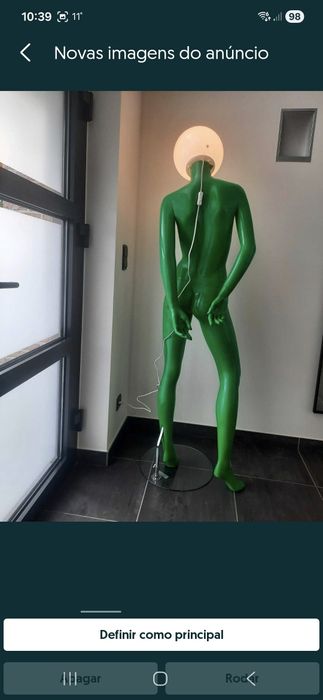 Candeeiro Manequim Hans Boodt