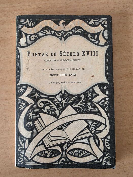 Livro "Poetas do Século XVIII: Árcades e Pré-Românticos"