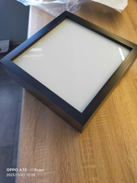 Plafon Nowodvorski NAGANO 30x30 styl nowoczesny, drewno