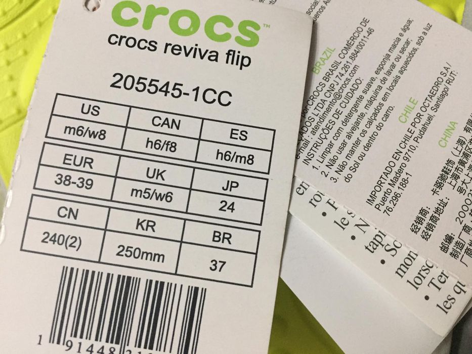 В'єтнамки жіночі. Crocs. Оригінал