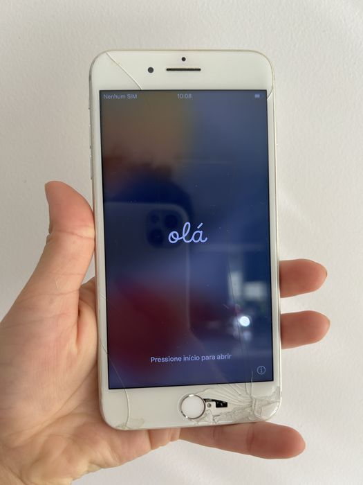Iphone 7 plus 128G ecra partido mas funcional