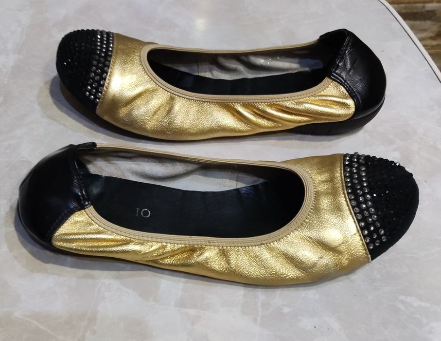 Балетки мокасины р 37 (24см)