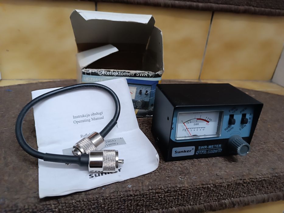 Miernik SWR-Meter Sunker 1180 W
