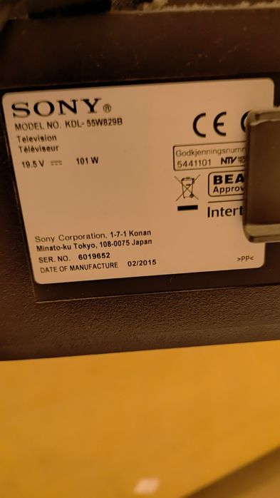 Telewizor Sony KDL-55W829B