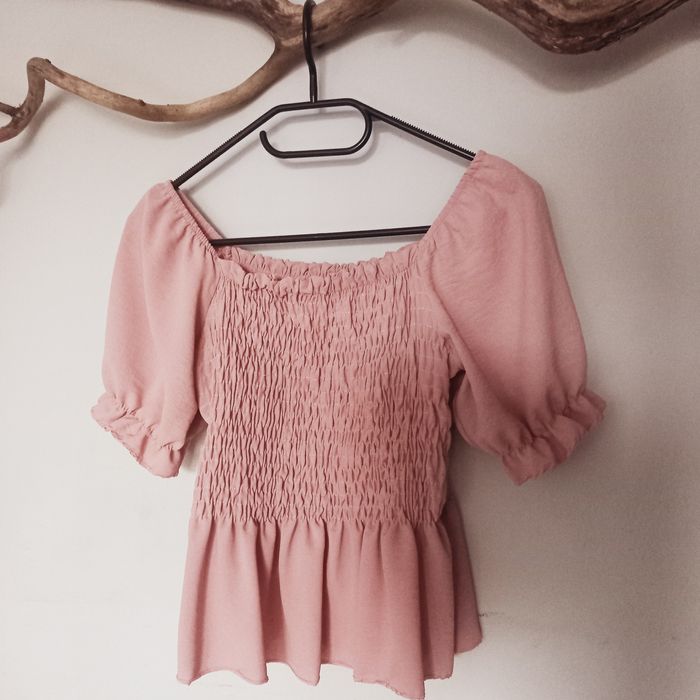 Bluzaczka r. S pudrowy roz