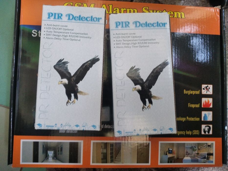 Продам беспроводную систему сигнализации gsm alarm system