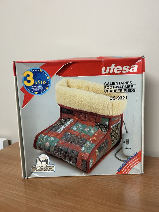 Aquecedor de pés eletrico novo