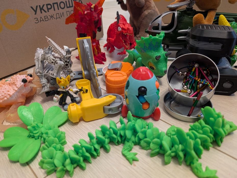 Іграшки на 3D принтері, 3д принтері, трансформери, Беззубик