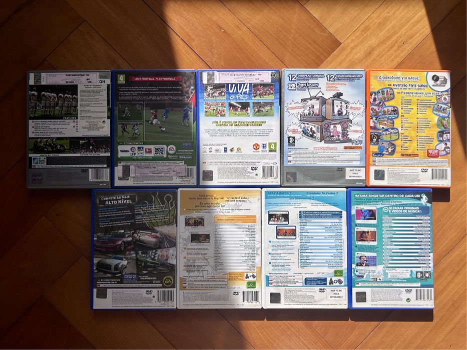 Venda de jogos da PlayStation 2