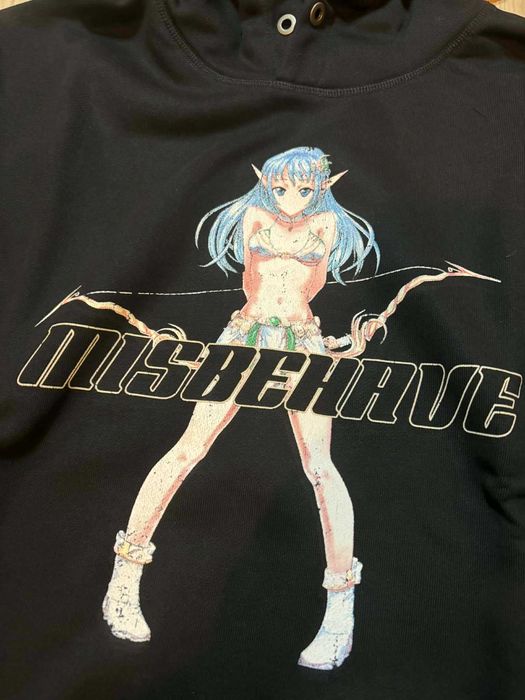 BLUZA misbhv shibuya anime hoodie S wymiary Ełk • OLX.pl