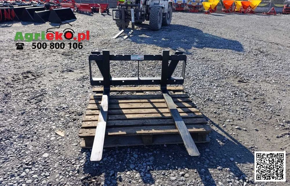 widły do palet karetka paleciak ładowacz czołowy tur, ładowarka