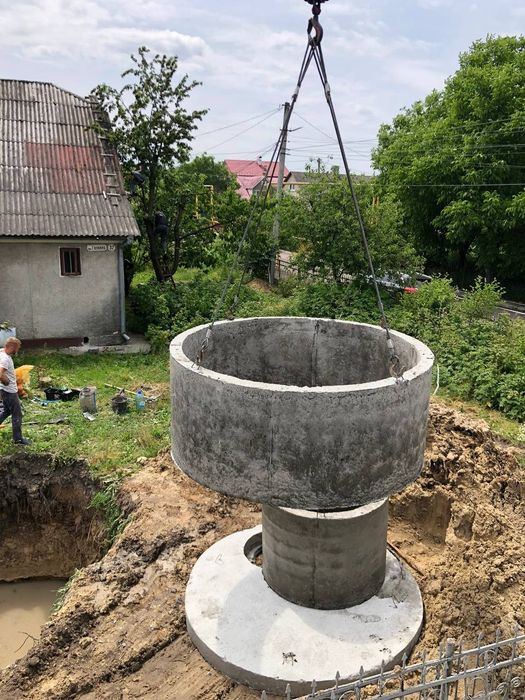ПІД КЛЮЧ! Каналізація, септики, бетонні кільця