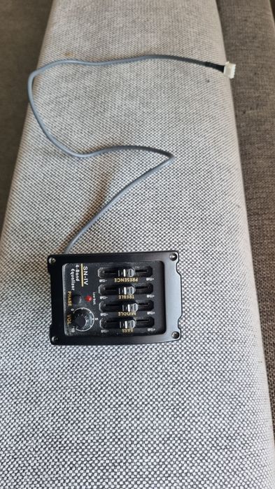 Preamp guitarra acústica sn-iv 4 band equalizer