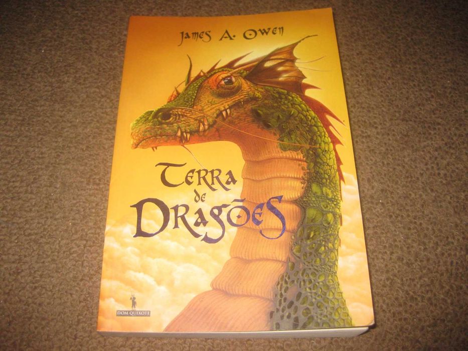 Livro "Terra de Dragões" de James A. Owen