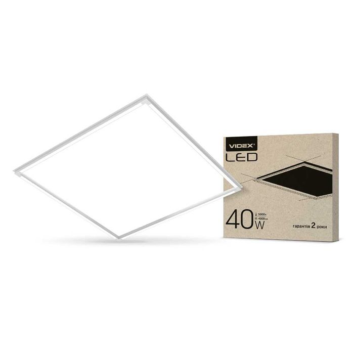 LED панель ART VIDEX 40W,48W,60W 5000K Светильник