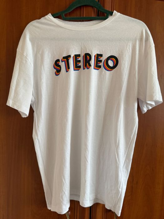 Koszulka z kolorowym napisem Cropp roz. S