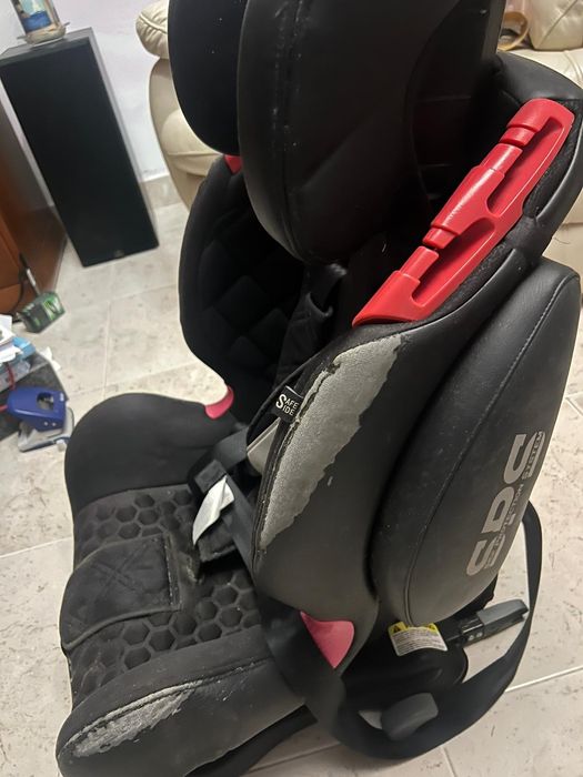Cadeira auto Be Cool Thunder isofix grupos 1/2/3