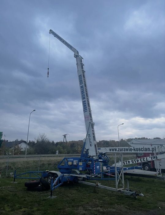 Żuraw ciesielski dźwig dekarski Klaas k 17-24