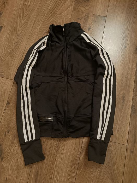 Зипка адидас y2k чёрная винтаж розовая