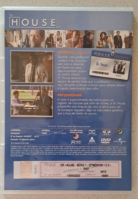DVD Dr. House.....