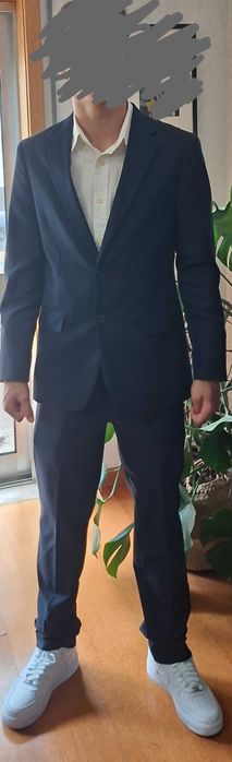 Fato de Homem Azul marinho