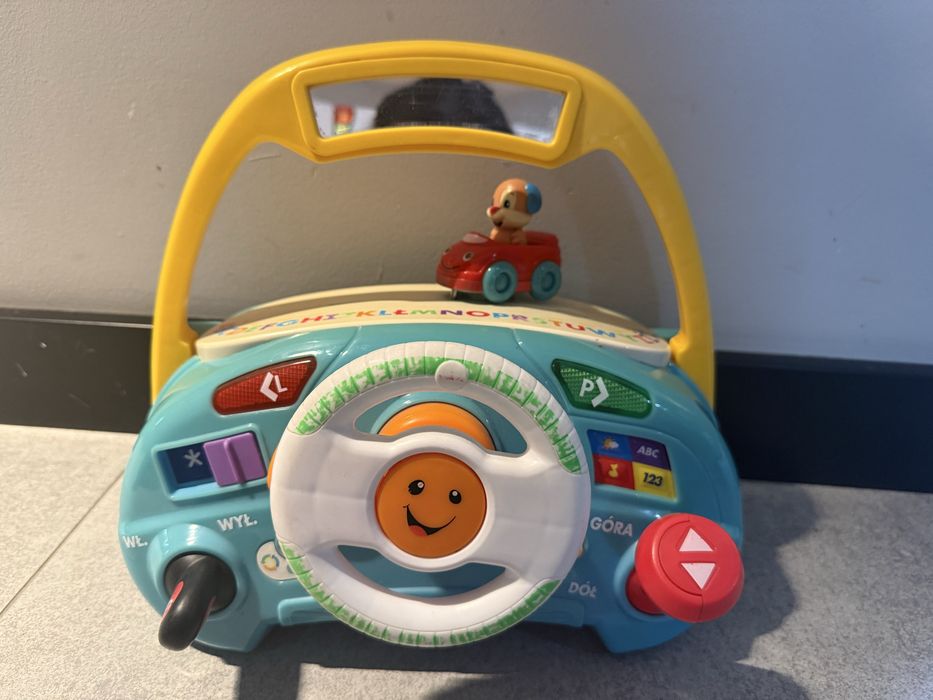 Kierownica fisher price intwraktywna