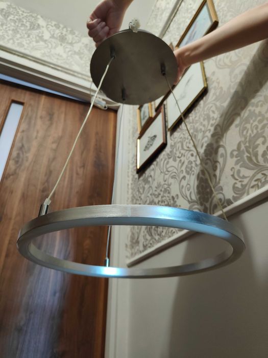 Lampa wisząca LED ring żyrandol