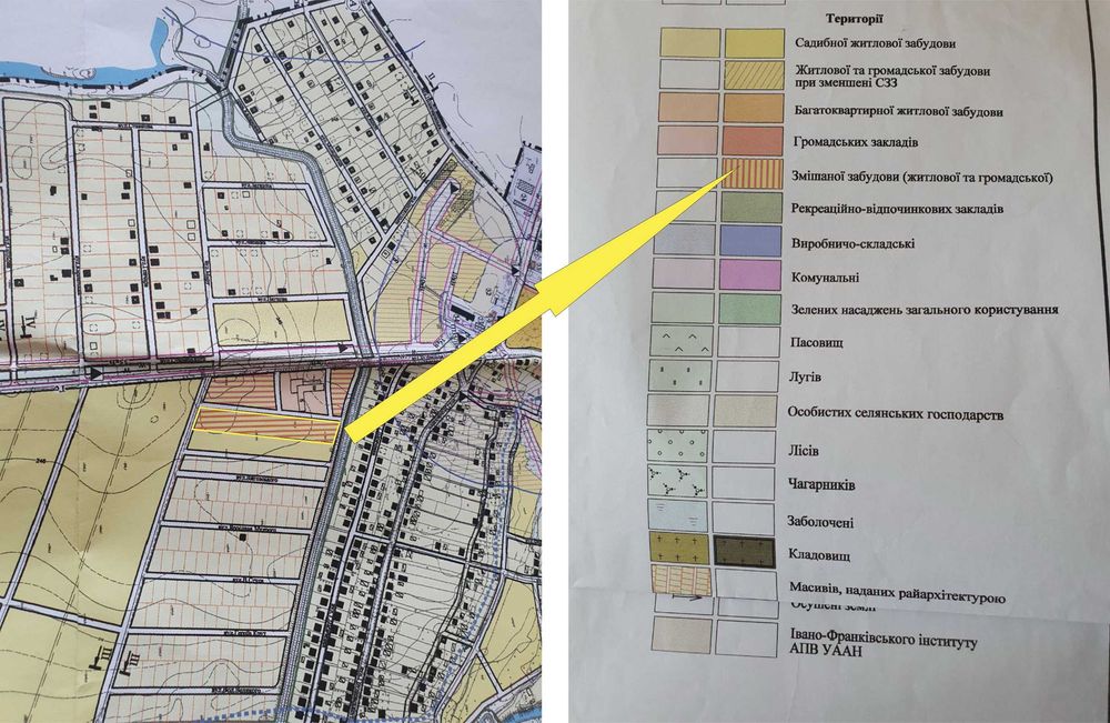 Земельна ділянка для будівництва с.Підпечери 0.49 га