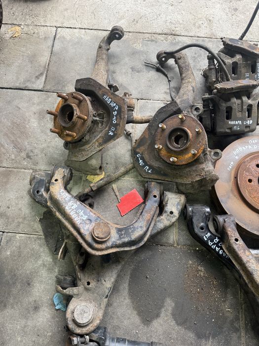 Навара д40 Патфайндер балка кардан цапфаречаг полувісь D40 navara