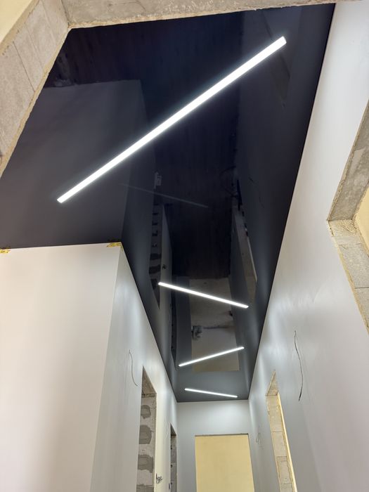 Sufity napinane Warszawa | LED | projekt | szybki montaż