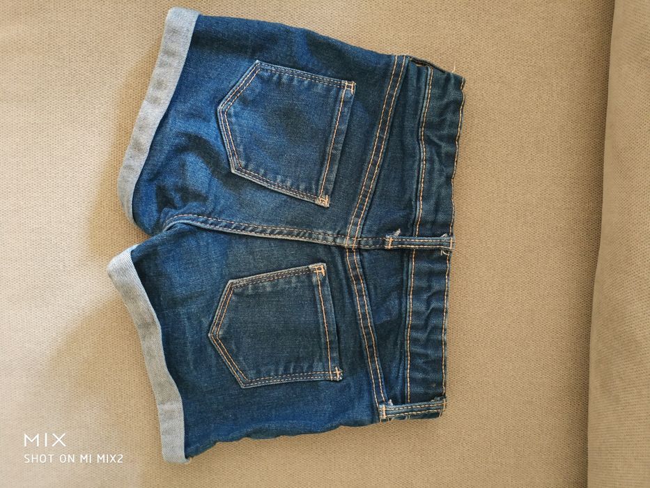 Jeansowe szorty H&M rozm 104