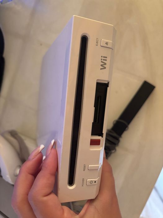 Wii consola branca