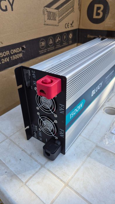 Inversor onda Pura 24v 1500W BLUGY