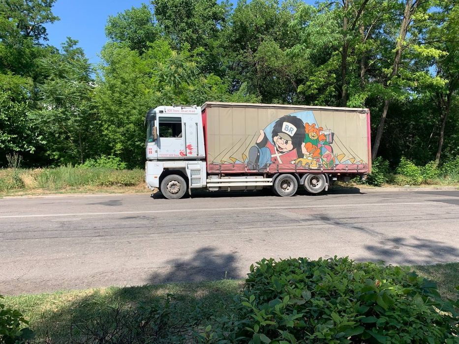 Renault Magnum 2005 штора гидроборт 15 тонн