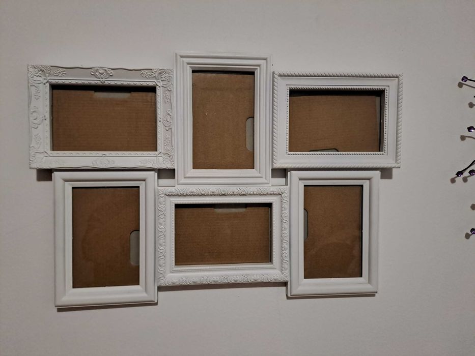 6 White Wall Frames64729498418690120