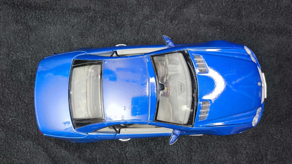 Модель авто 1.18 Mercedes-Benz SL-Class (Maisto, Thailand, Blue, Coupe)