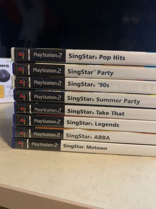 8 gier singstar ps2