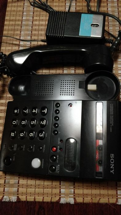 Вінтажний касетний телефон Sony IT-A850 (Ретро / Японія)