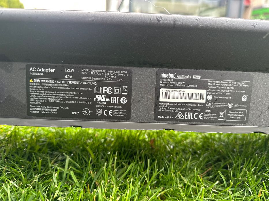 Hulajnoga elektryczna Segway Ninebot MAX G30 II – 65 km zasięgu.