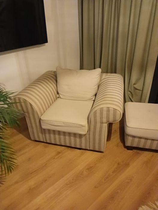 Fotel plus pufek