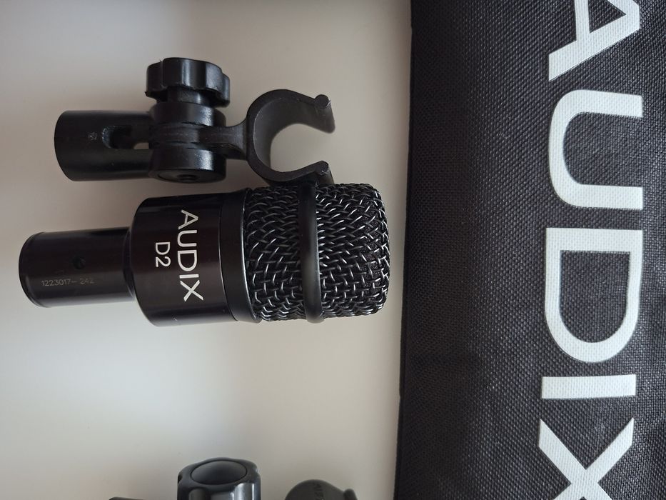 Vendo mics audix d2, d4 e i5