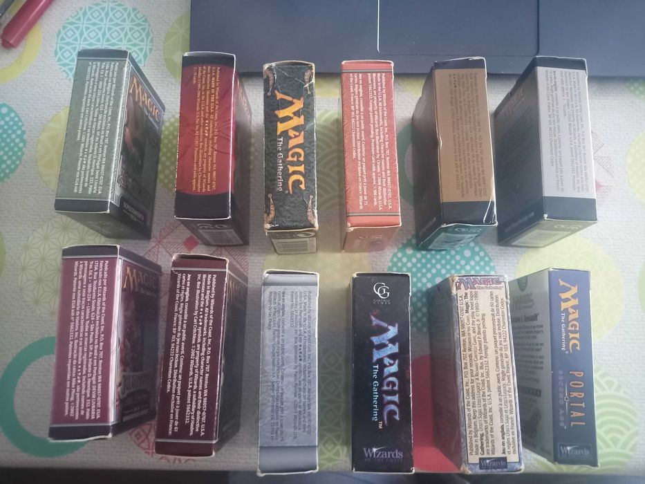 Caixas vazias MAgic the gathering
