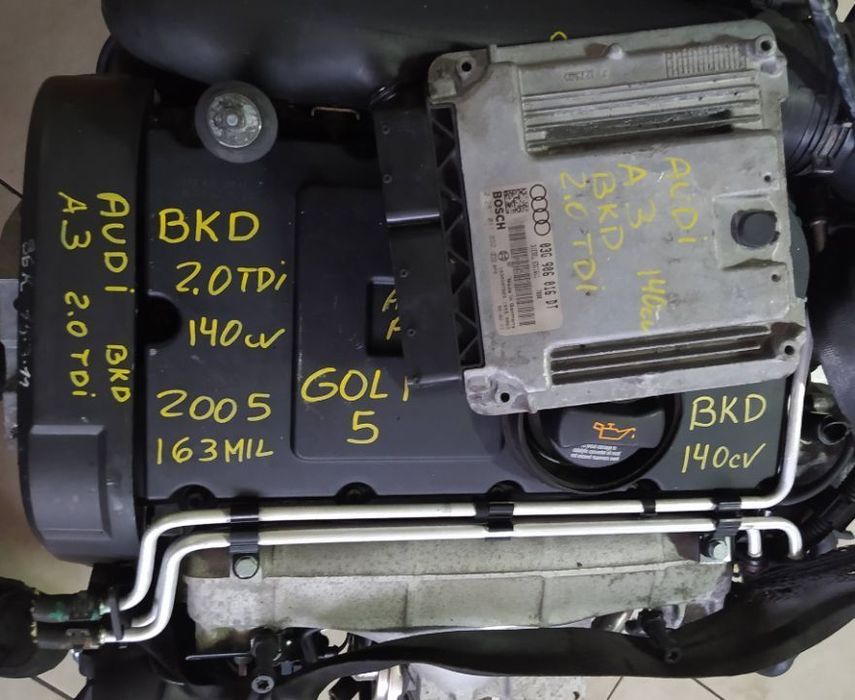 centralina audi A3 2.0tdi 140cv motor BKD EDC16U1 0 281 011 892