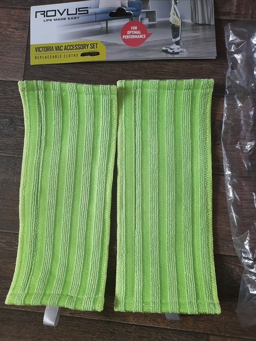 2 szt.  nakładki myjące do odkurzacza Rovus Victoria Vac.