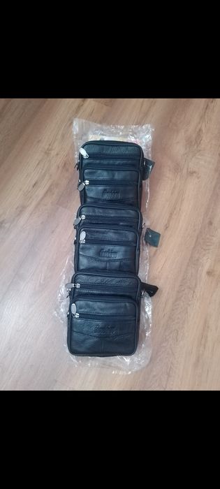 Нові шкіряні чоловічі сумочки