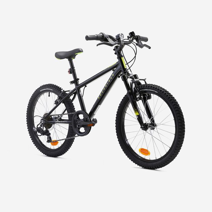 BTT CRIANÇA EXPL 500 20" 6-9 ANOS PRETO