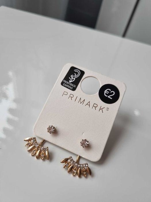 Kolczyki w kolorze złotym Primark